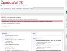 Tablet Screenshot of amtstafel.at